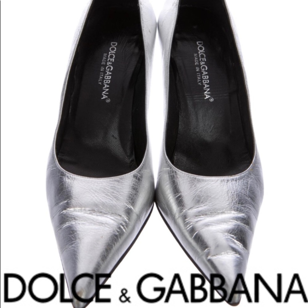 Dolce & Gabbana Metallic Pumps Heels